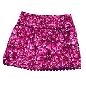 Kika Vargas X Target Pink & Purple Floral Mini Circle Skirt